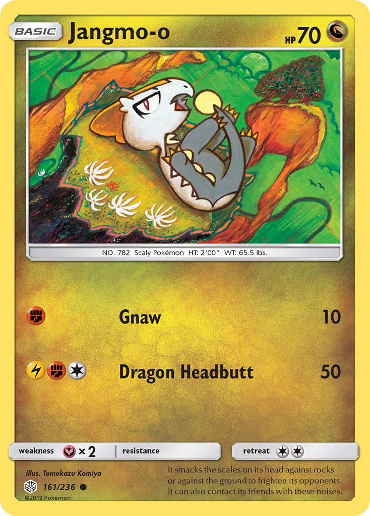 Jangmo-o (161/236) [Sun & Moon: Cosmic Eclipse] | Eastridge Sports Cards & Games