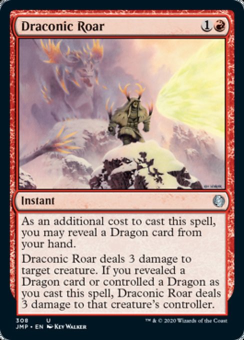 Draconic Roar [Jumpstart] | Eastridge Sports Cards & Games