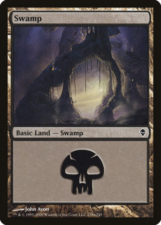 Swamp (238a) [Zendikar] | Eastridge Sports Cards & Games