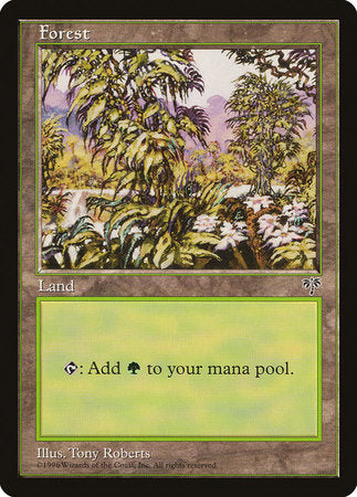 Forest (White Flowers Right) [Mirage] | Eastridge Sports Cards & Games