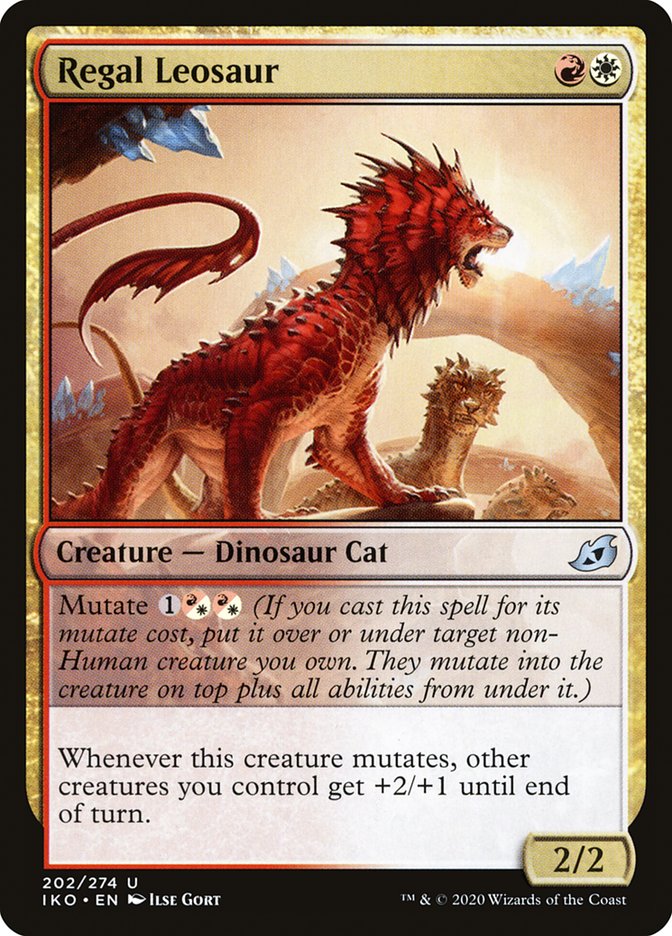Regal Leosaur [Ikoria: Lair of Behemoths] | Eastridge Sports Cards & Games