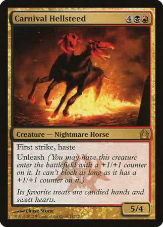 Carnival Hellsteed [Return to Ravnica] | Eastridge Sports Cards & Games