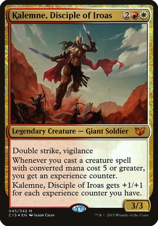 Kalemne, Disciple of Iroas (Oversized) [Commander 2015 Oversized] | Eastridge Sports Cards & Games