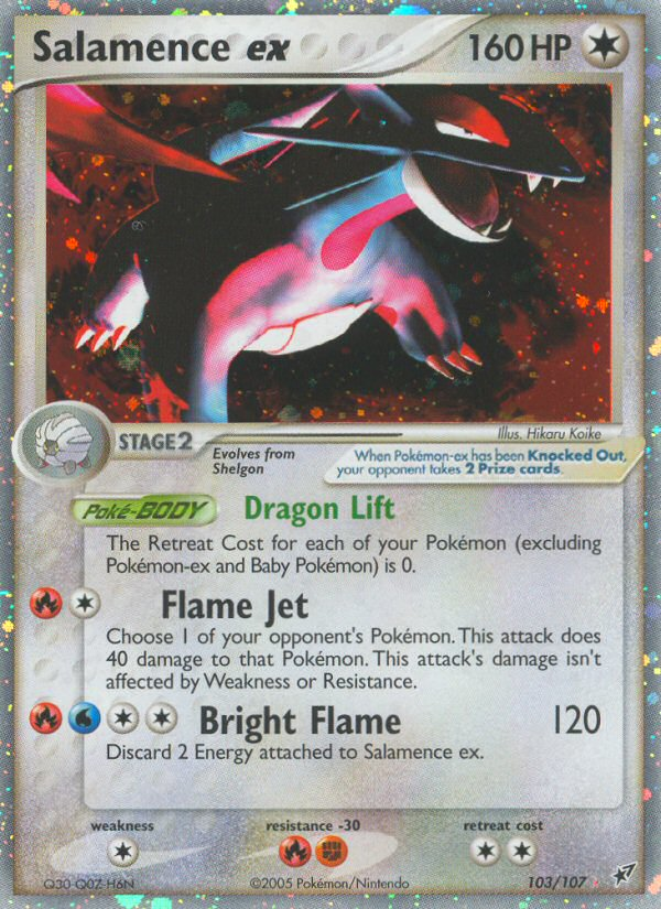 Salamence ex (103/107) [EX: Deoxys] | Eastridge Sports Cards & Games