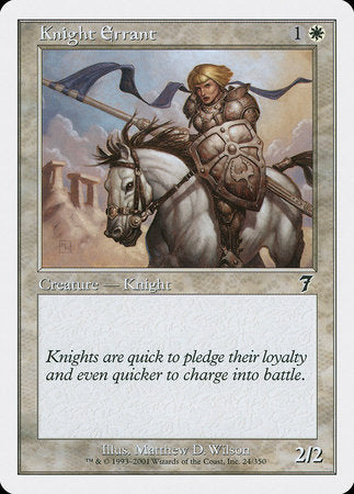 Knight Errant [Seventh Edition] | Eastridge Sports Cards & Games