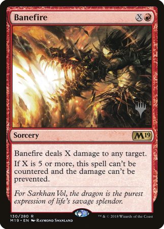 Banefire [Core Set 2019 Promos] | Eastridge Sports Cards & Games