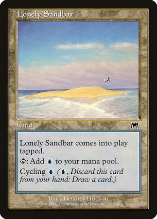 Lonely Sandbar [Onslaught] | Eastridge Sports Cards & Games