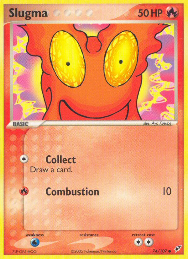 Slugma (74/107) [EX: Deoxys] | Eastridge Sports Cards & Games