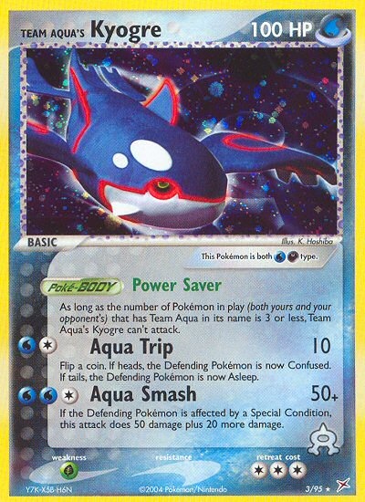 Team Aqua's Kyogre (3/95) [EX: Team Magma vs Team Aqua] | Eastridge Sports Cards & Games