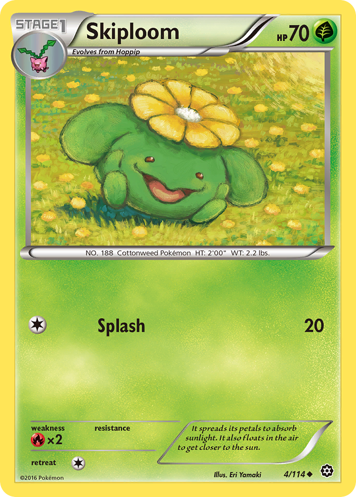 Skiploom (4/114) [XY: Steam Siege] | Eastridge Sports Cards & Games