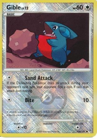 Gible (106/147) (Championship Promo) [Platinum: Supreme Victors] | Eastridge Sports Cards & Games