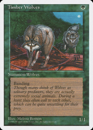 Timber Wolves [Fourth Edition] | Eastridge Sports Cards & Games