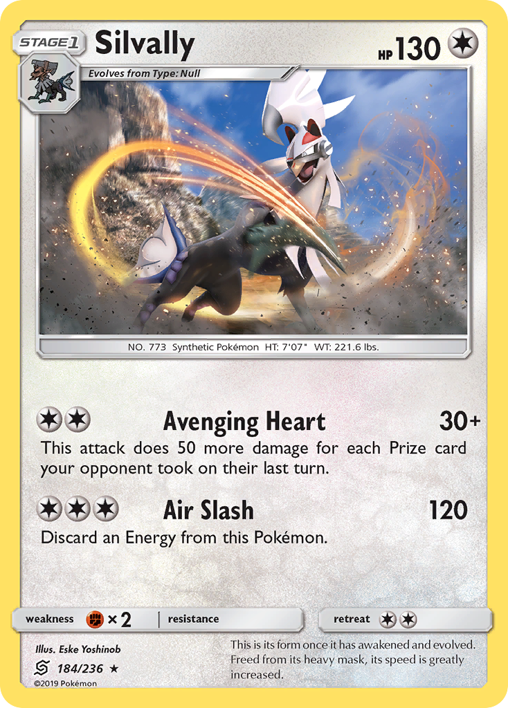 Silvally (184/236) [Sun & Moon: Unified Minds] | Eastridge Sports Cards & Games