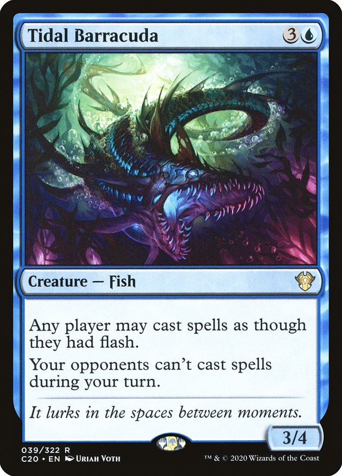 Tidal Barracuda [Commander 2020] | Eastridge Sports Cards & Games