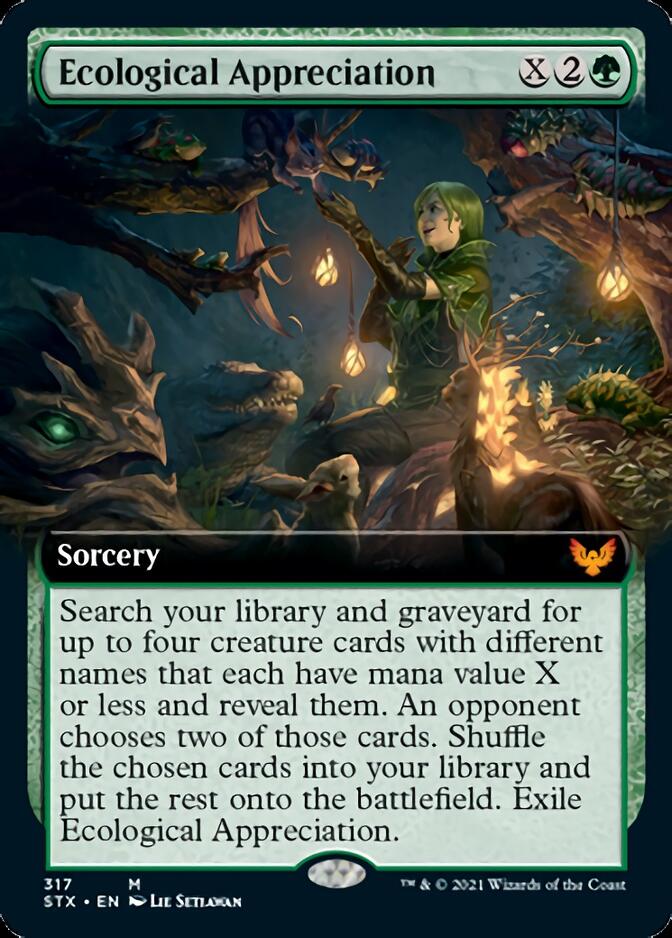 Ecological Appreciation (Extended) [Strixhaven: School of Mages] | Eastridge Sports Cards & Games