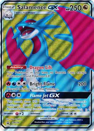 Salamence GX (SM139) (Jumbo Card) [Sun & Moon: Black Star Promos] | Eastridge Sports Cards & Games