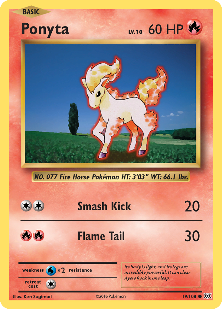 Ponyta (19/108) [XY: Evolutions] | Eastridge Sports Cards & Games