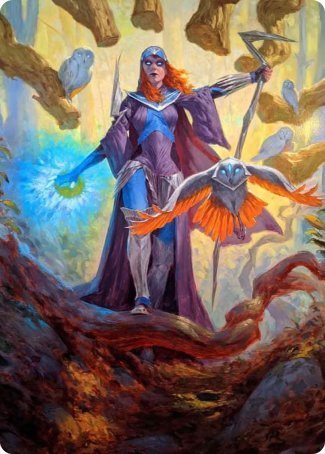 Kasmina, Enigma Sage Art Card [Strixhaven: School of Mages Art Series] | Eastridge Sports Cards & Games