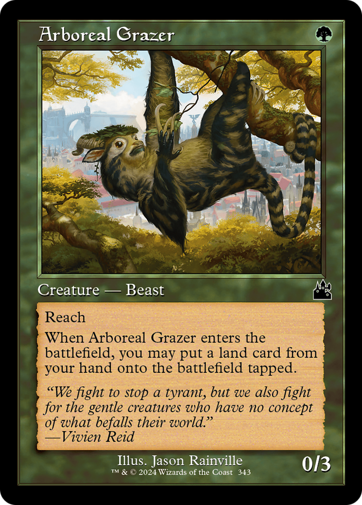 Arboreal Grazer (Retro Frame) [Ravnica Remastered] | Eastridge Sports Cards & Games