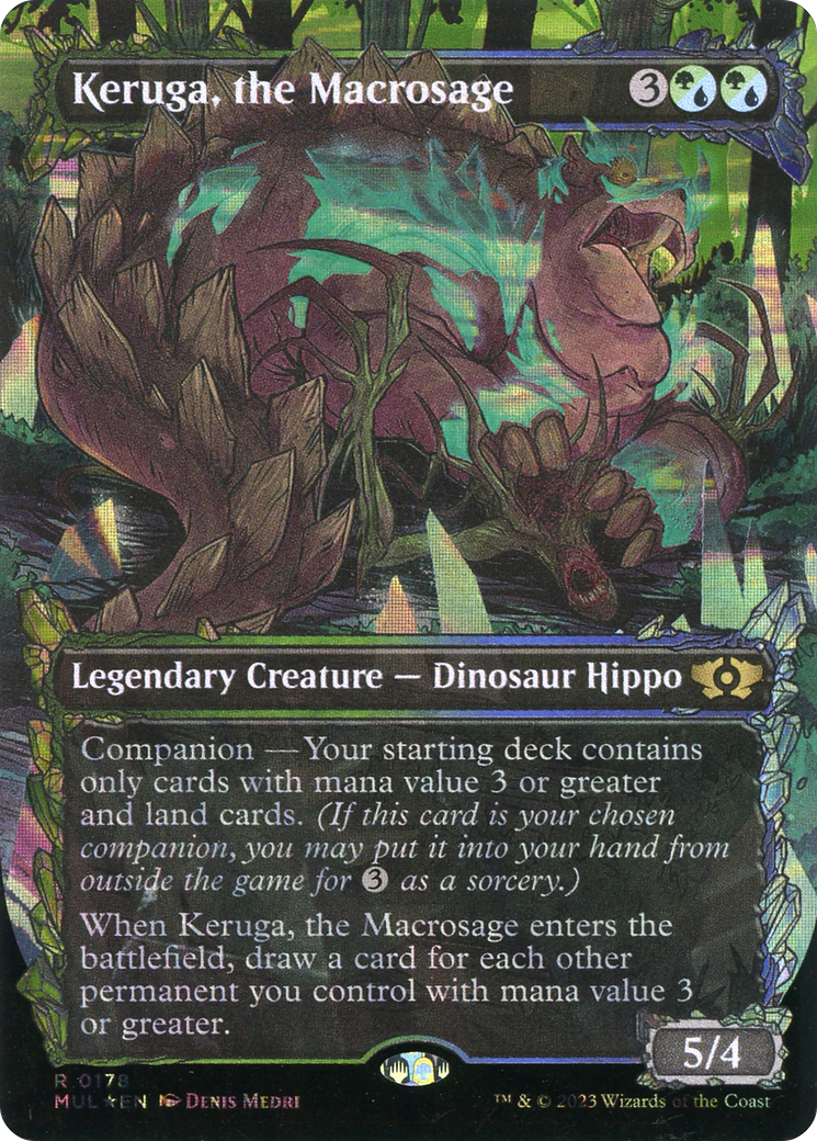 Keruga, the Macrosage (Halo Foil) [Multiverse Legends] | Eastridge Sports Cards & Games