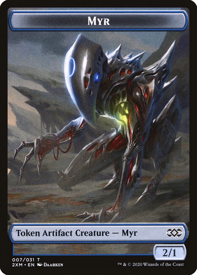 Myr (007/031) [Double Masters Tokens] | Eastridge Sports Cards & Games