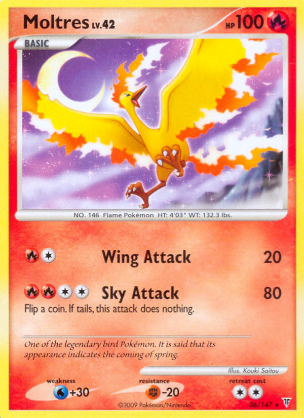 Moltres (36/147) [Platinum: Supreme Victors] | Eastridge Sports Cards & Games