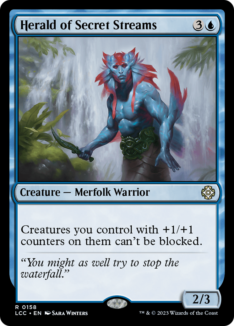Herald of Secret Streams [The Lost Caverns of Ixalan Commander] | Eastridge Sports Cards & Games