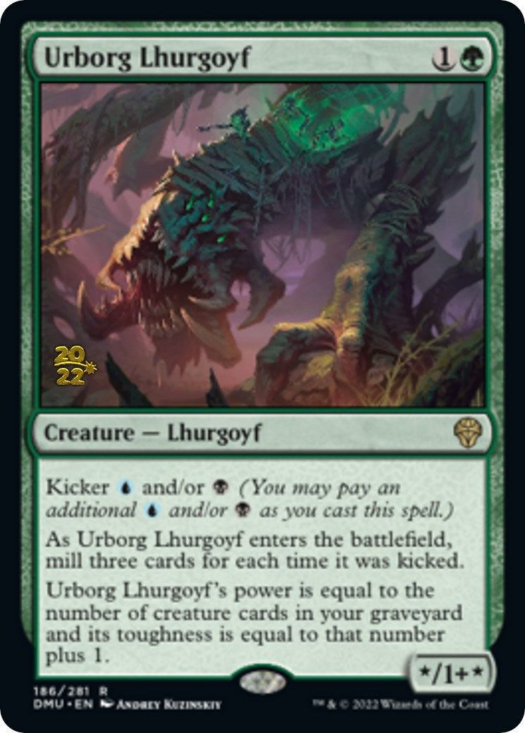 Urborg Lhurgoyf [Dominaria United Prerelease Promos] | Eastridge Sports Cards & Games