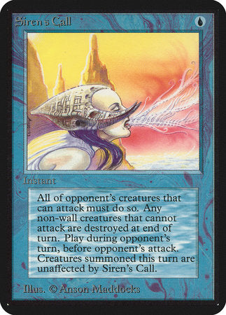 Siren's Call [Limited Edition Alpha] | Eastridge Sports Cards & Games