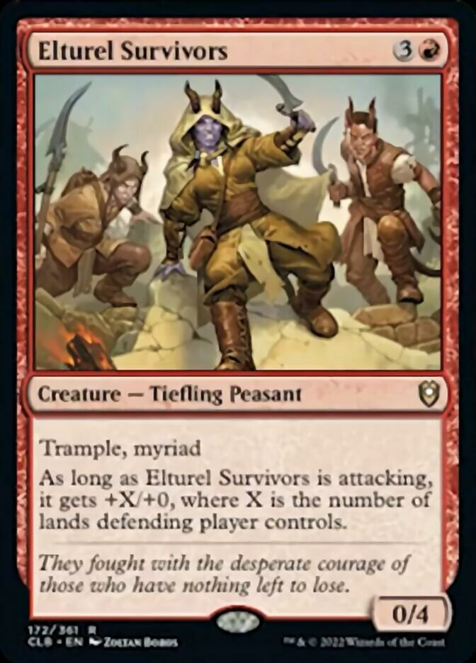 Elturel Survivors [Commander Legends: Battle for Baldur's Gate] | Eastridge Sports Cards & Games