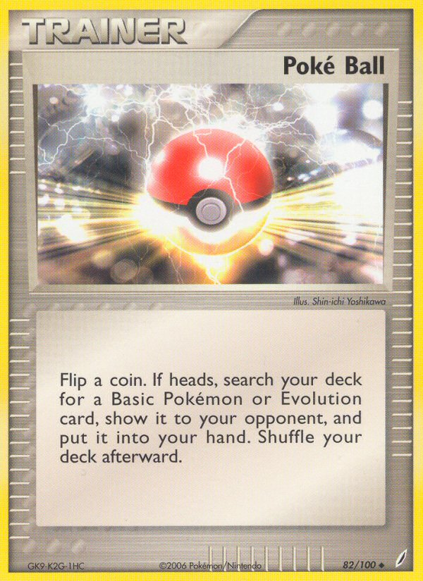 Poke Ball (82/100) [EX: Crystal Guardians] | Eastridge Sports Cards & Games