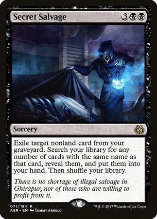 Secret Salvage [Aether Revolt] | Eastridge Sports Cards & Games