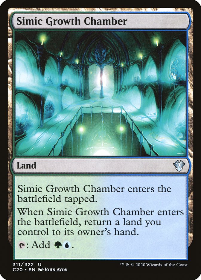 Simic Growth Chamber [Commander 2020] | Eastridge Sports Cards & Games