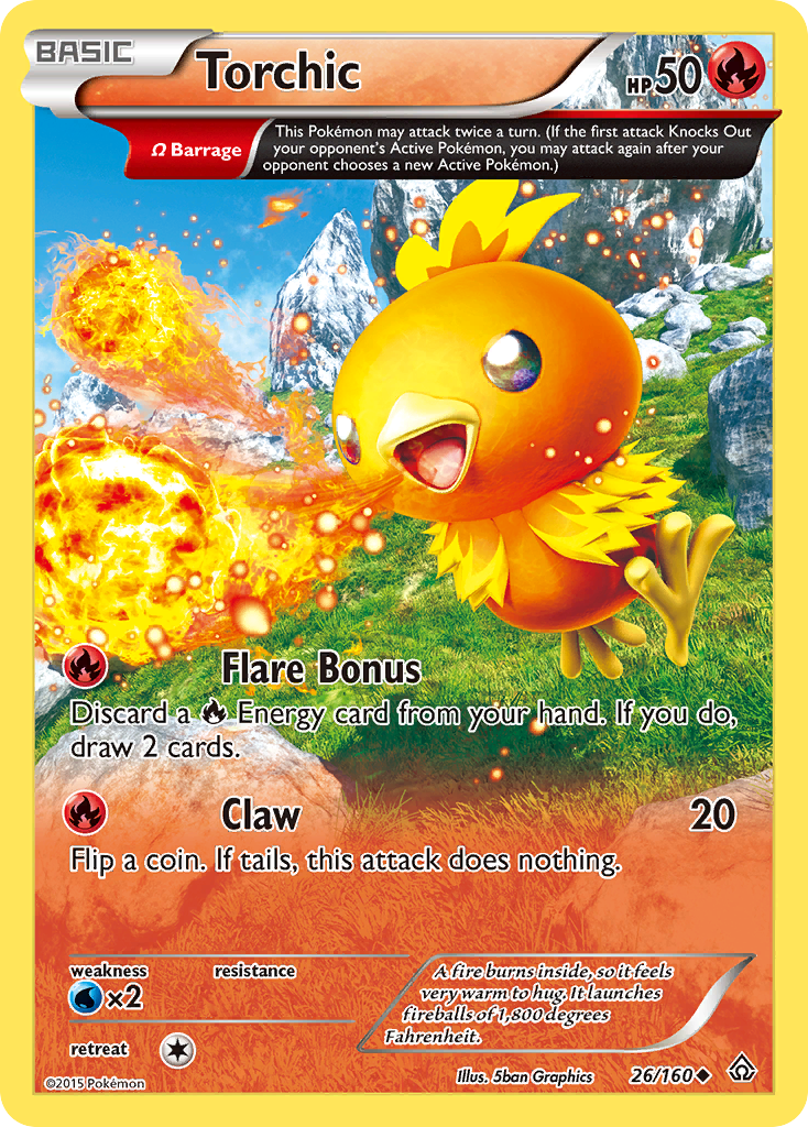 Torchic (26/160) [XY: Primal Clash] | Eastridge Sports Cards & Games
