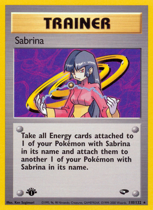 Sabrina (110/132) [Gym Challenge 1st Edition] | Eastridge Sports Cards & Games