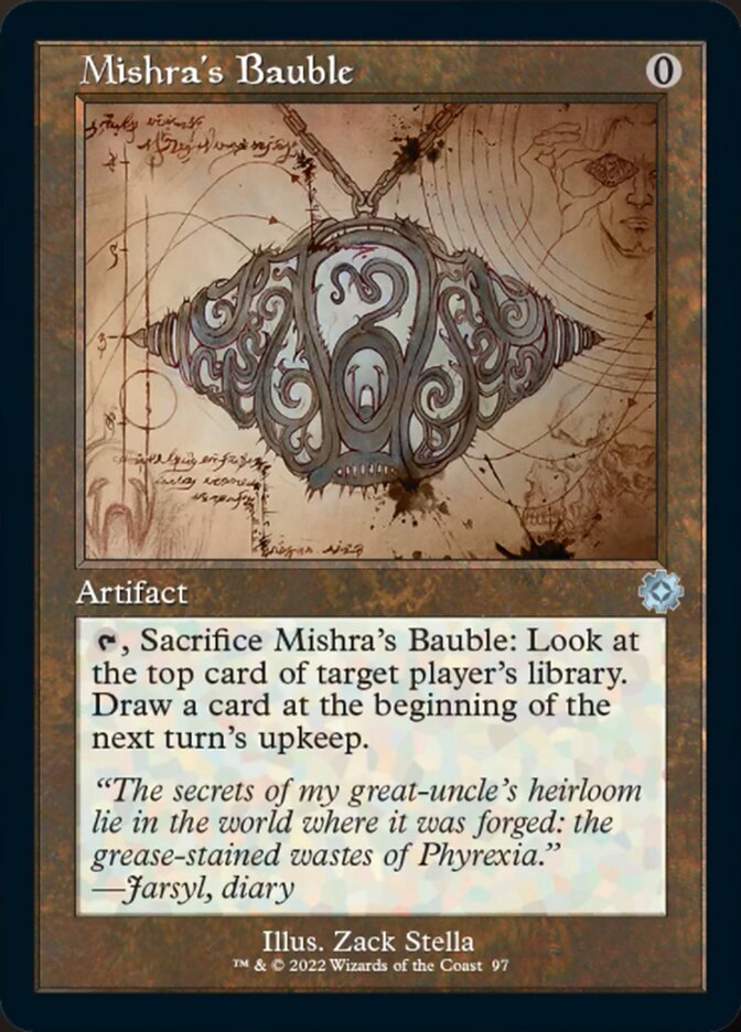 Mishra's Bauble (Retro Schematic) [The Brothers' War Retro Artifacts] | Eastridge Sports Cards & Games