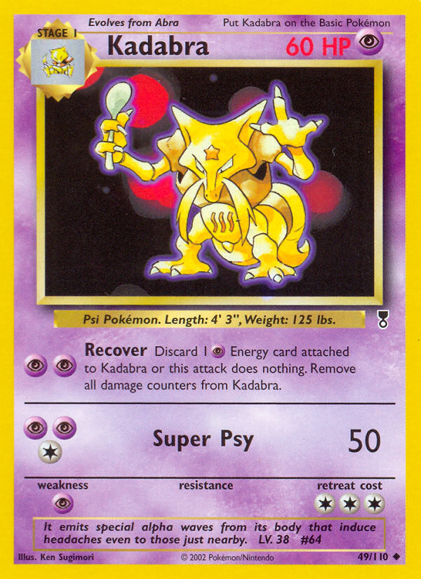 Kadabra (49/110) [Legendary Collection] | Eastridge Sports Cards & Games