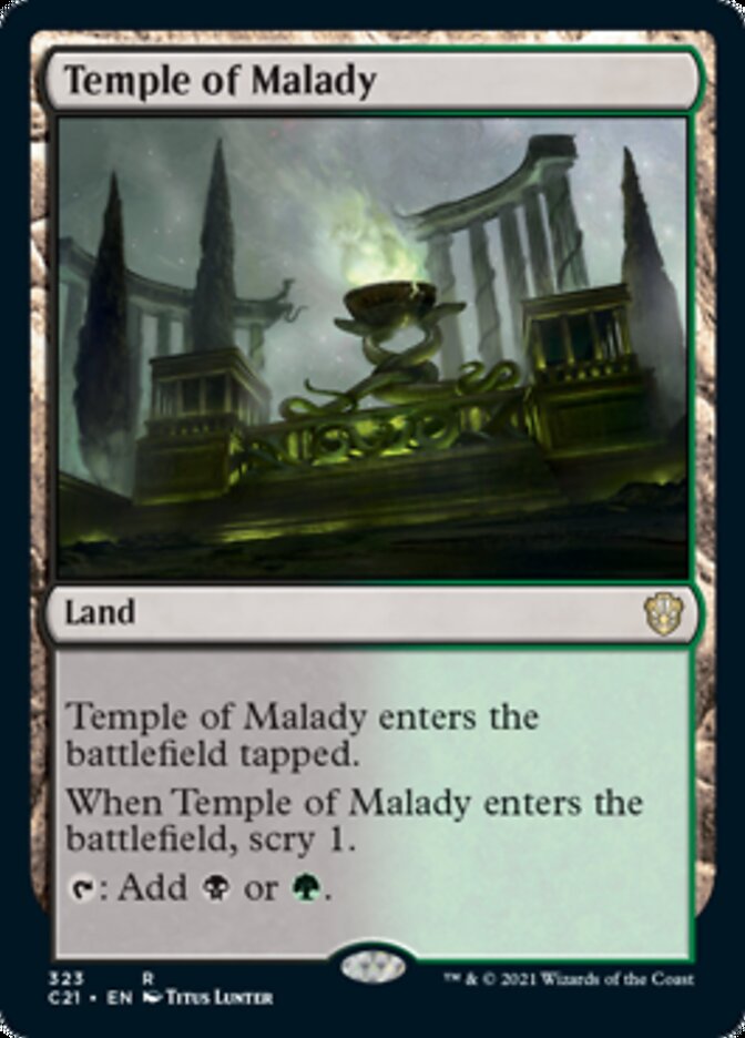 Temple of Malady [Commander 2021] | Eastridge Sports Cards & Games