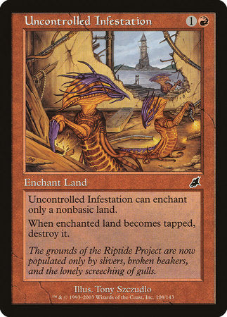 Uncontrolled Infestation [Scourge] | Eastridge Sports Cards & Games