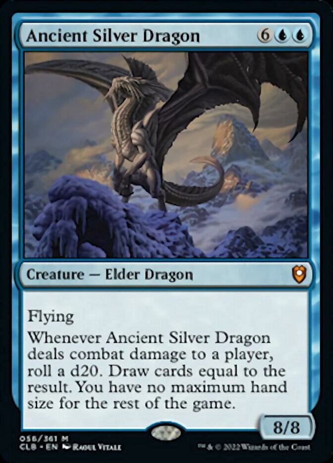 Ancient Silver Dragon [Commander Legends: Battle for Baldur's Gate] | Eastridge Sports Cards & Games