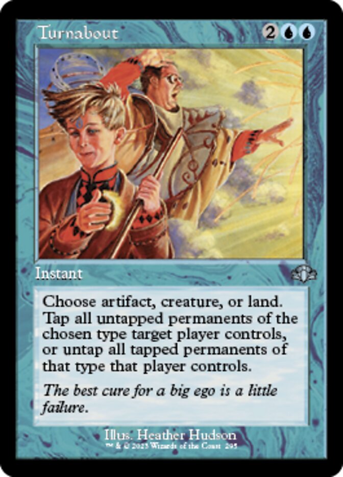 Turnabout (Retro) [Dominaria Remastered] | Eastridge Sports Cards & Games