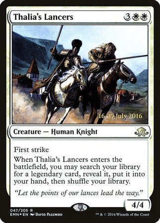 Thalia's Lancers [Eldritch Moon Promos] | Eastridge Sports Cards & Games