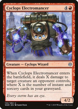 Cyclops Electromancer [War of the Spark] | Eastridge Sports Cards & Games