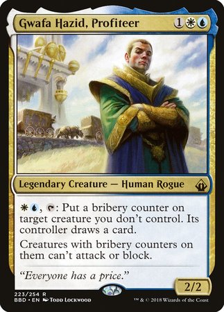 Gwafa Hazid, Profiteer [Battlebond] | Eastridge Sports Cards & Games