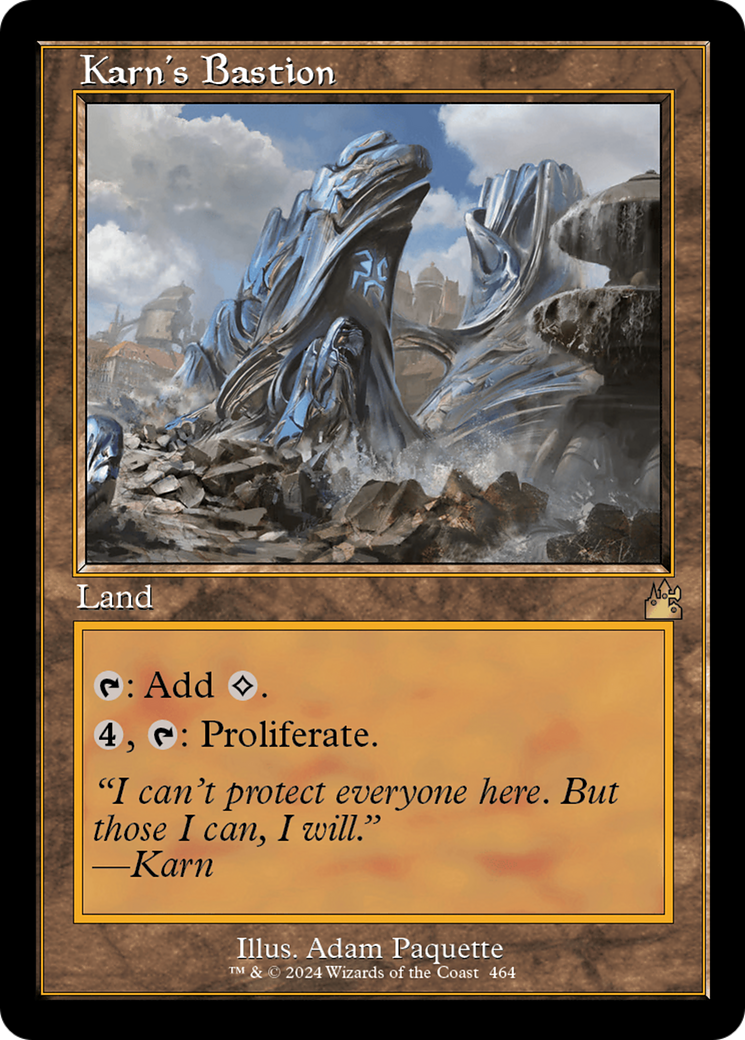 Karn's Bastion (Retro Frame) [Ravnica Remastered] | Eastridge Sports Cards & Games
