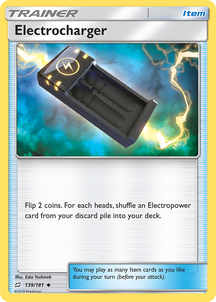 Electrocharger (139/181) [Sun & Moon: Team Up] | Eastridge Sports Cards & Games