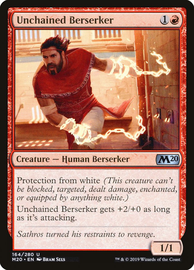 Unchained Berserker [Core Set 2020] | Eastridge Sports Cards & Games