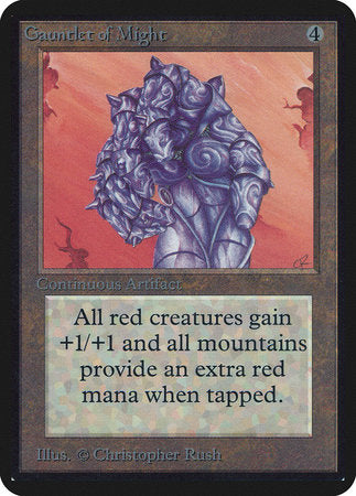 Gauntlet of Might [Limited Edition Alpha] | Eastridge Sports Cards & Games
