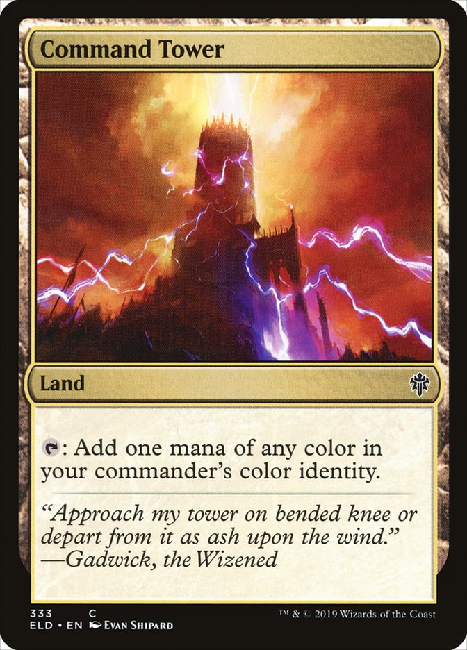 Command Tower [Throne of Eldraine] | Eastridge Sports Cards & Games