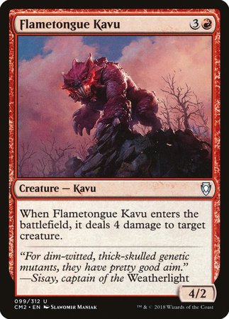 Flametongue Kavu [Commander Anthology Volume II] | Eastridge Sports Cards & Games